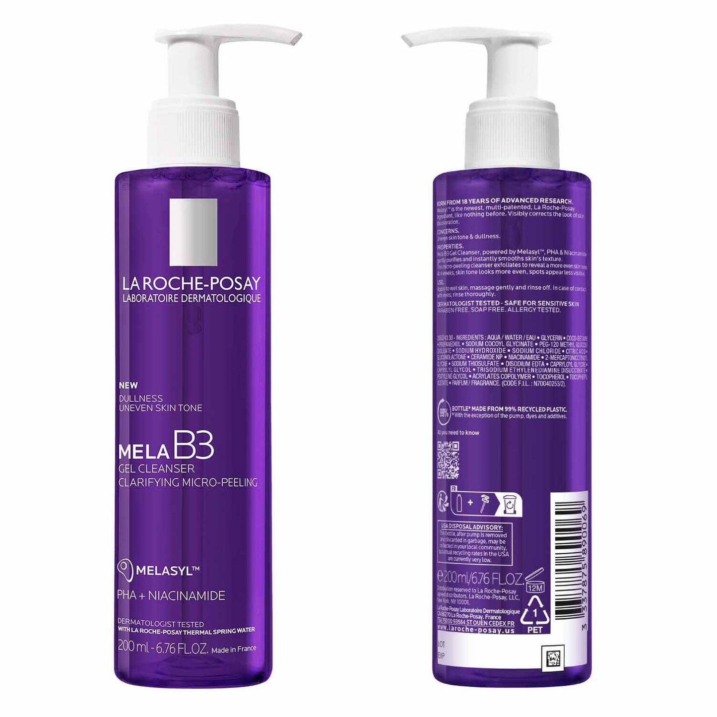 mela-b3-facial-gel-cleanser-with-melasyltm-niacinamide-d5 7_LaRochePosay-Product-MelaB3-MelaB3Cleanser-200ml-03337875890069-Back Packshot_REV.jpg