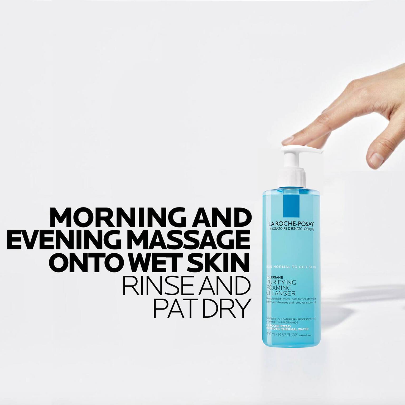 toleriane-purifying-foaming-face-wash-b1 La-Roche-Posay-Face-Cleanser-Toleriane-Purifying-Foaming-Cleanser-400ml-000-3337875545822-howto_REV-1500x1500.jpg